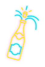 装飾（シャンパン）